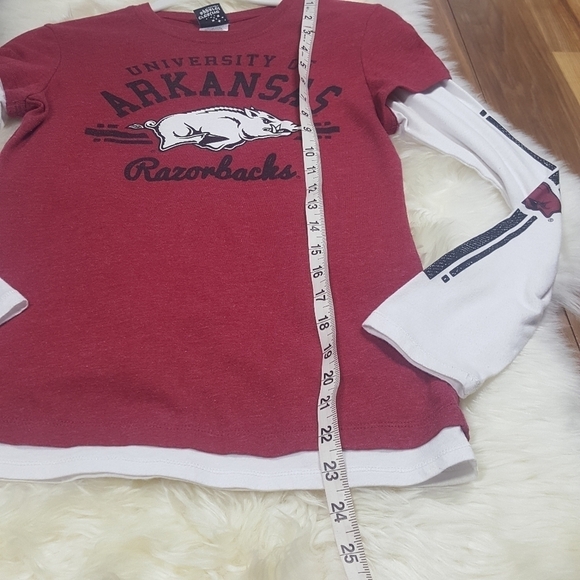 Creative Apparel Long Sleeve Razorbacks Small - Picture 3 of 7